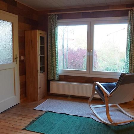 Ferienwohnung Hütte mit Herz im Harz Meisdorf Exterior foto